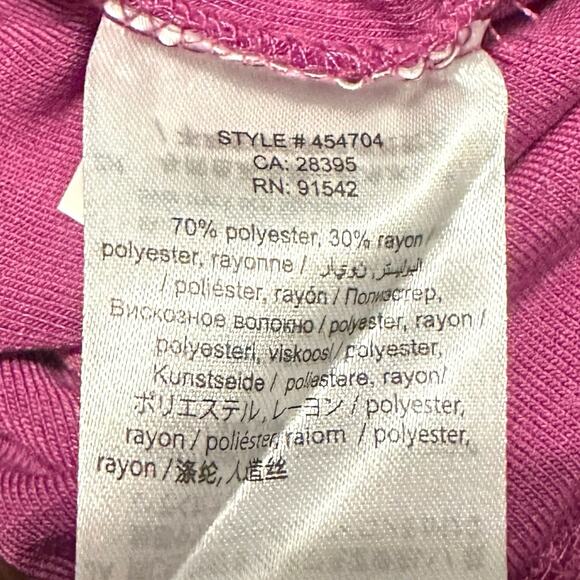 Sea-Doo Women’s M Violet Terry Sweatshirt Pullover Sporty Coastal Loungewear NWT - Picture 6 of 6